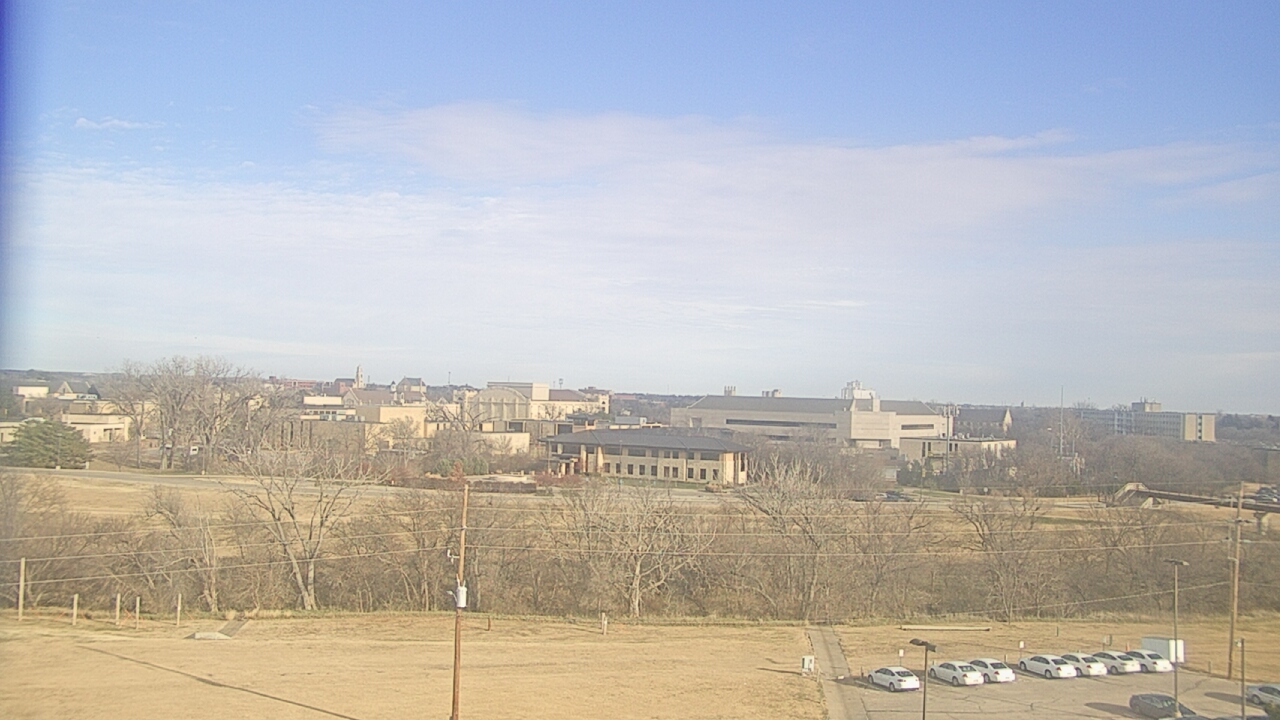 Thumbnail for current weather camera view from Fort Hays State University in Hays, Kansas