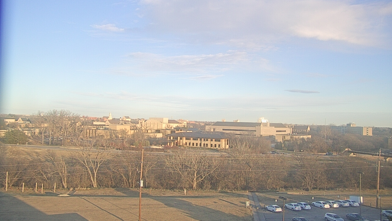 Thumbnail for current weather camera view from Fort Hays State University in Hays, Kansas
