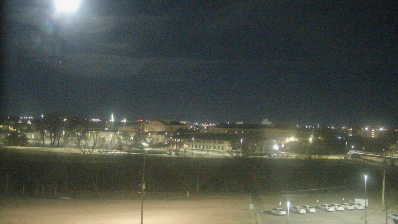 Thumbnail for current weather camera view from Fort Hays State University in Hays, Kansas