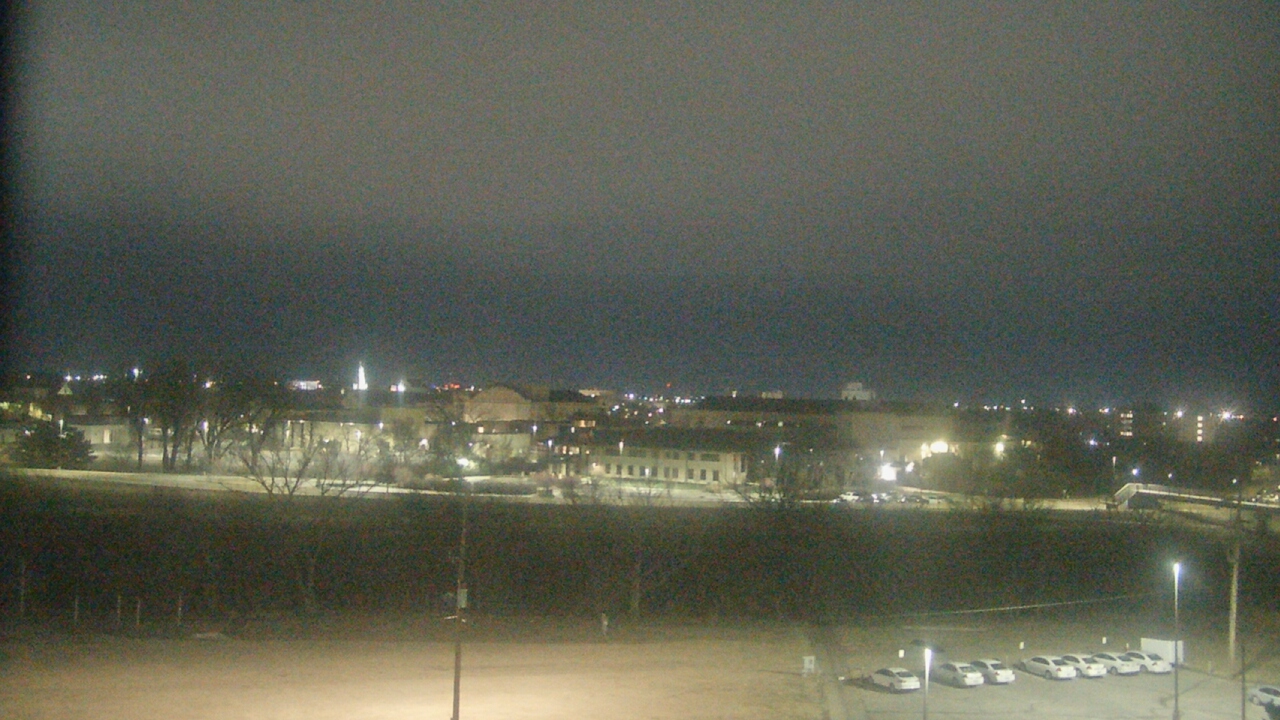 Thumbnail for current weather camera view from Fort Hays State University in Hays, Kansas