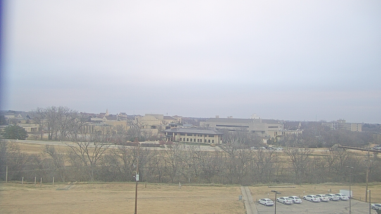 Thumbnail for current weather camera view from Fort Hays State University in Hays, Kansas