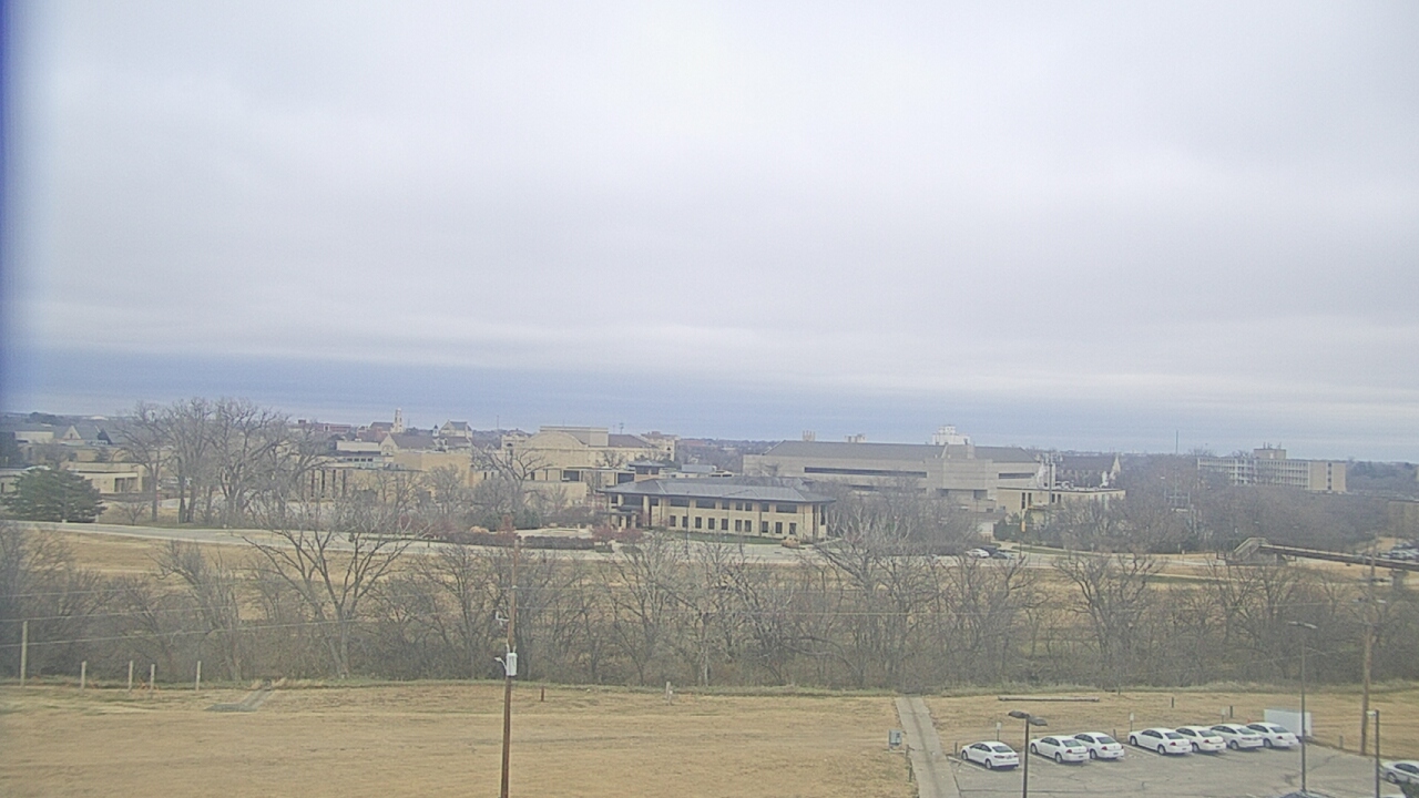 Thumbnail for current weather camera view from Fort Hays State University in Hays, Kansas