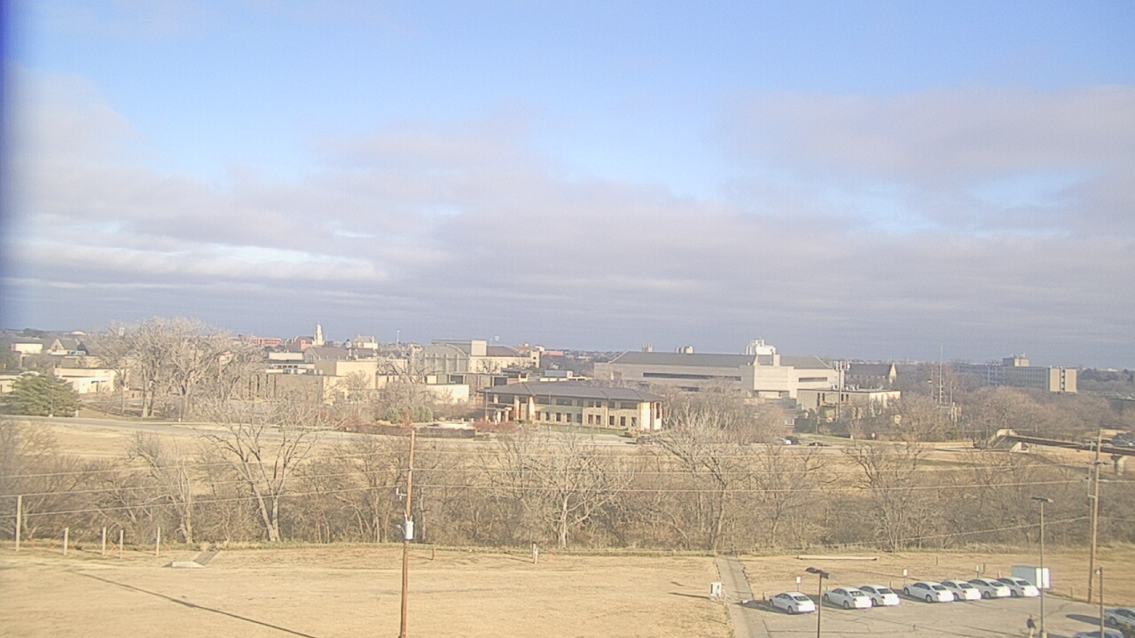 Thumbnail for current weather camera view from Fort Hays State University in Hays, Kansas