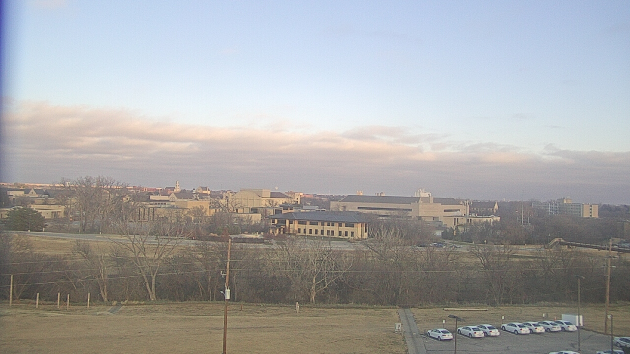 Thumbnail for current weather camera view from Fort Hays State University in Hays, Kansas
