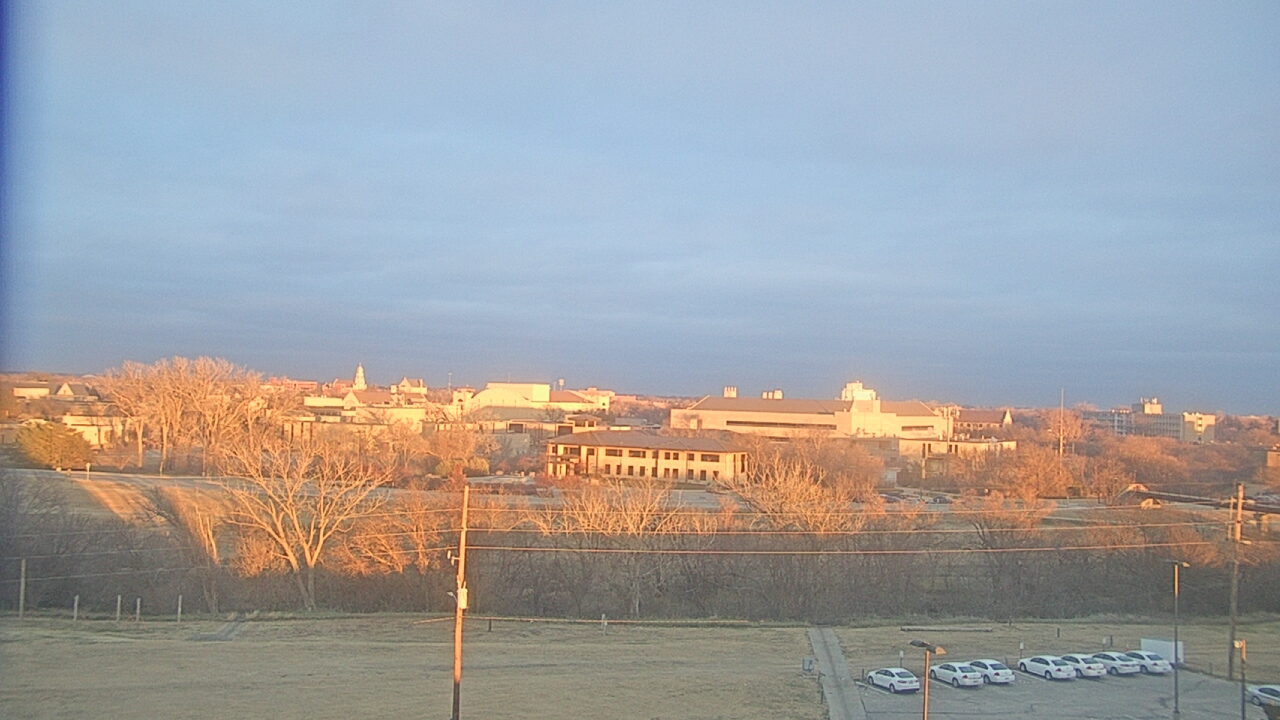 Thumbnail for current weather camera view from Fort Hays State University in Hays, Kansas