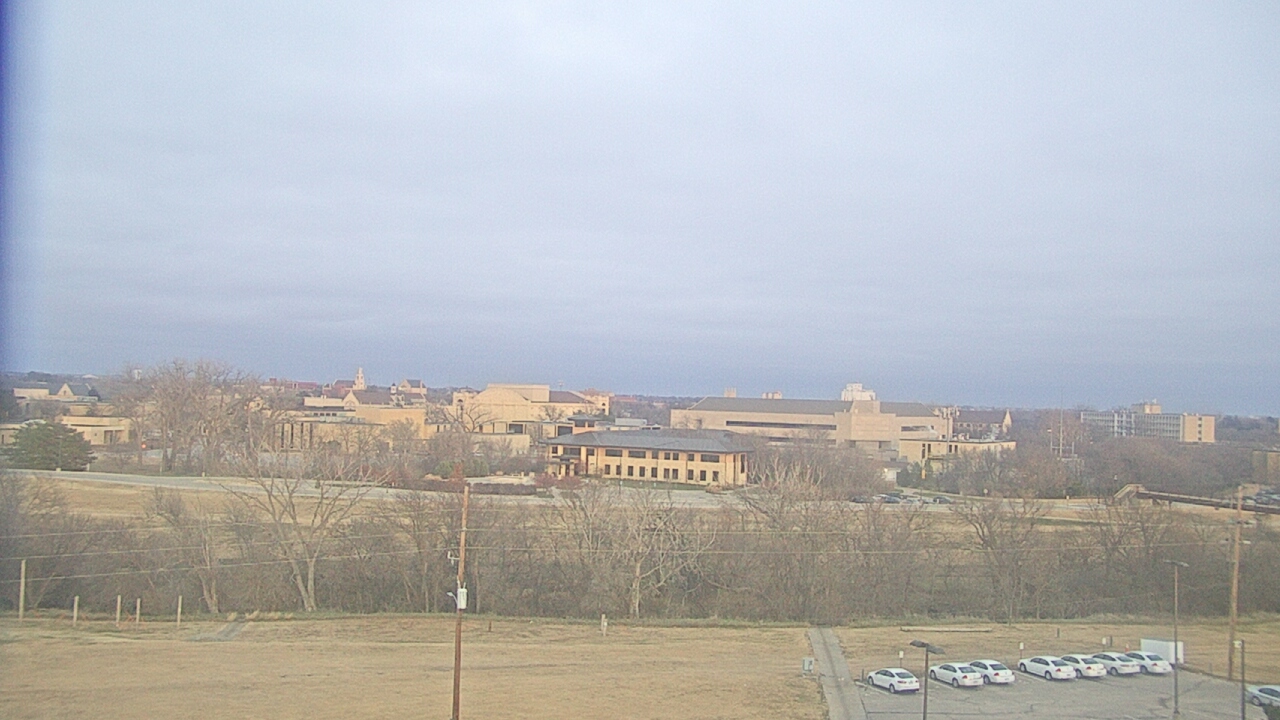 Thumbnail for current weather camera view from Fort Hays State University in Hays, Kansas