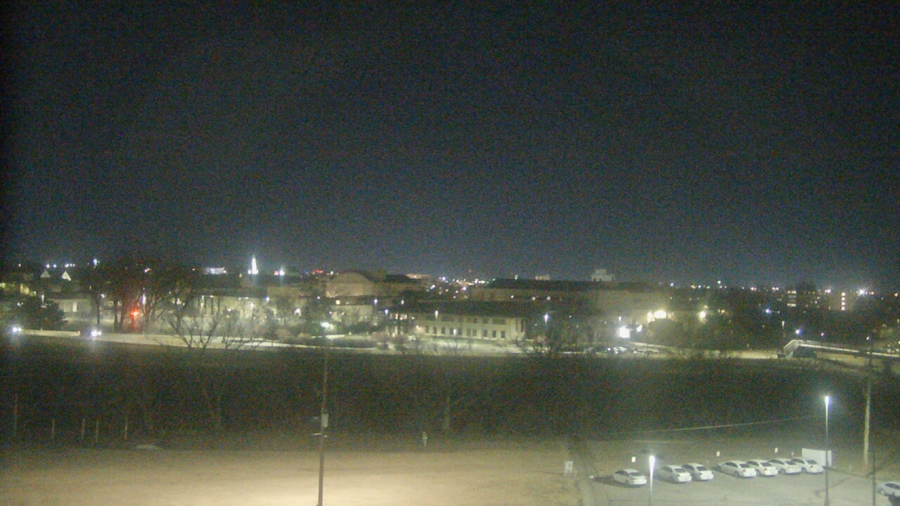 Thumbnail for current weather camera view from Fort Hays State University in Hays, Kansas
