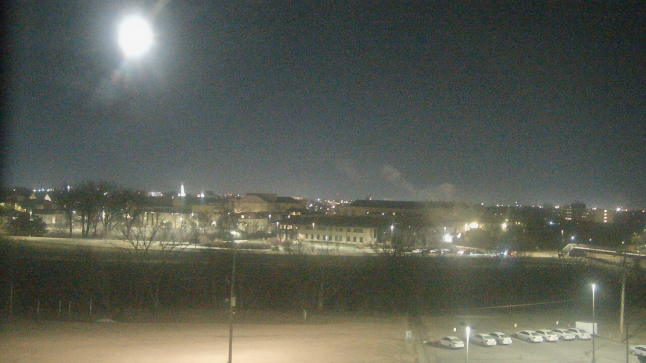 Thumbnail for current weather camera view from Fort Hays State University in Hays, Kansas