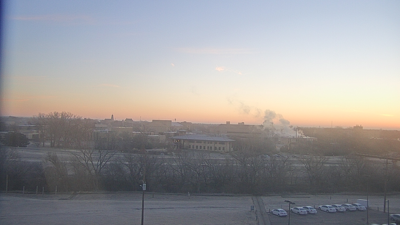 Thumbnail for current weather camera view from Fort Hays State University in Hays, Kansas