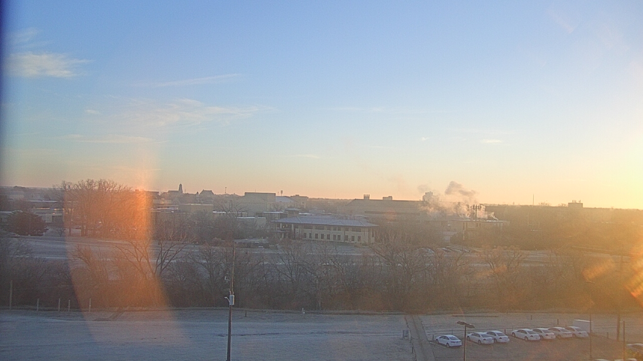Thumbnail for current weather camera view from Fort Hays State University in Hays, Kansas