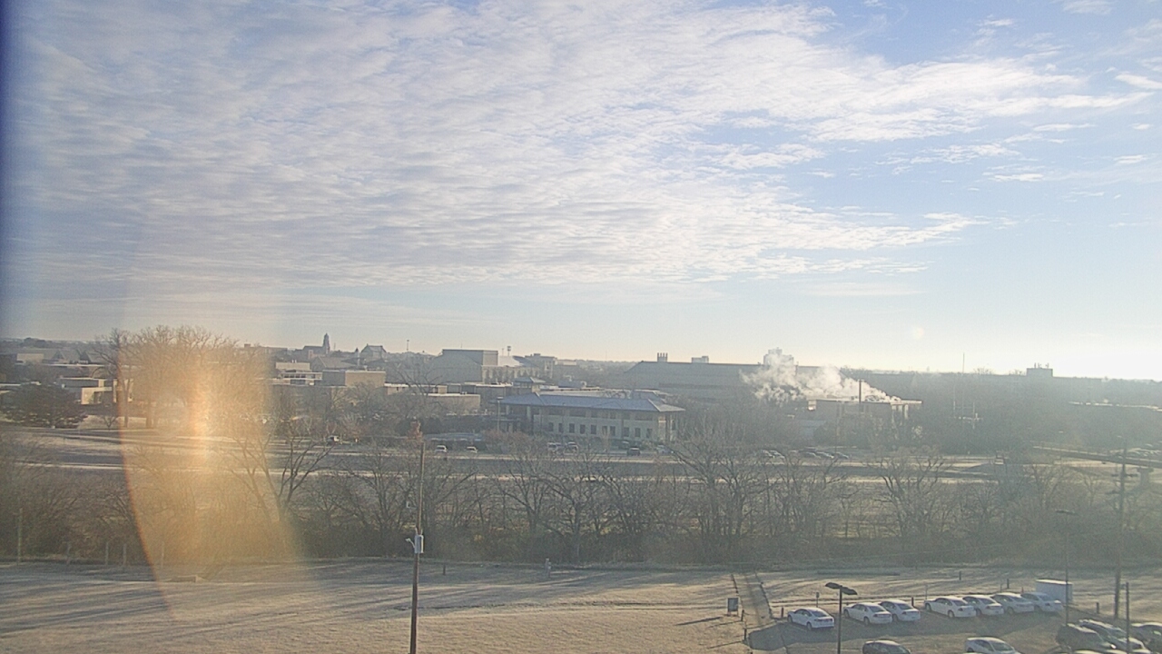 Thumbnail for current weather camera view from Fort Hays State University in Hays, Kansas