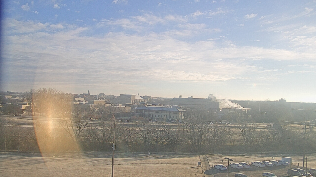 Thumbnail for current weather camera view from Fort Hays State University in Hays, Kansas