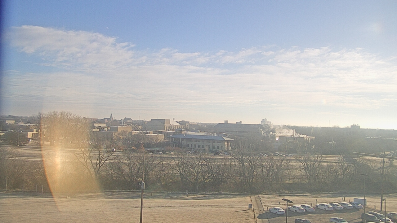 Thumbnail for current weather camera view from Fort Hays State University in Hays, Kansas