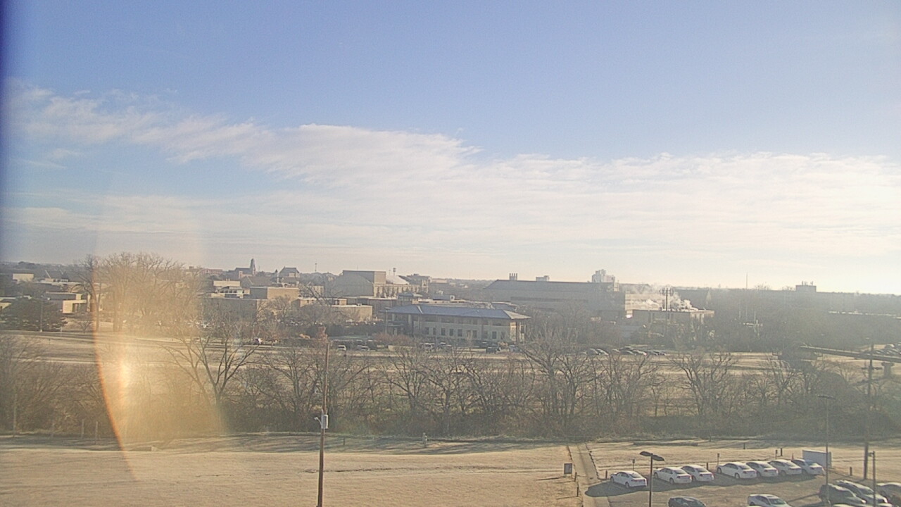 Thumbnail for current weather camera view from Fort Hays State University in Hays, Kansas