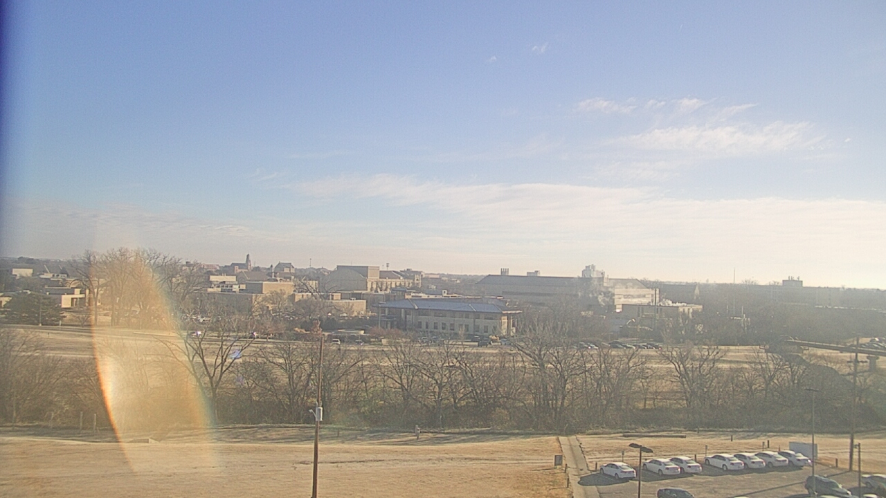 Thumbnail for current weather camera view from Fort Hays State University in Hays, Kansas