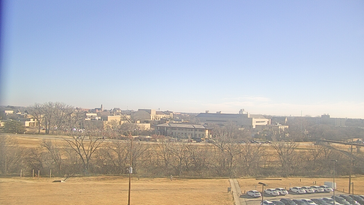 Thumbnail for current weather camera view from Fort Hays State University in Hays, Kansas