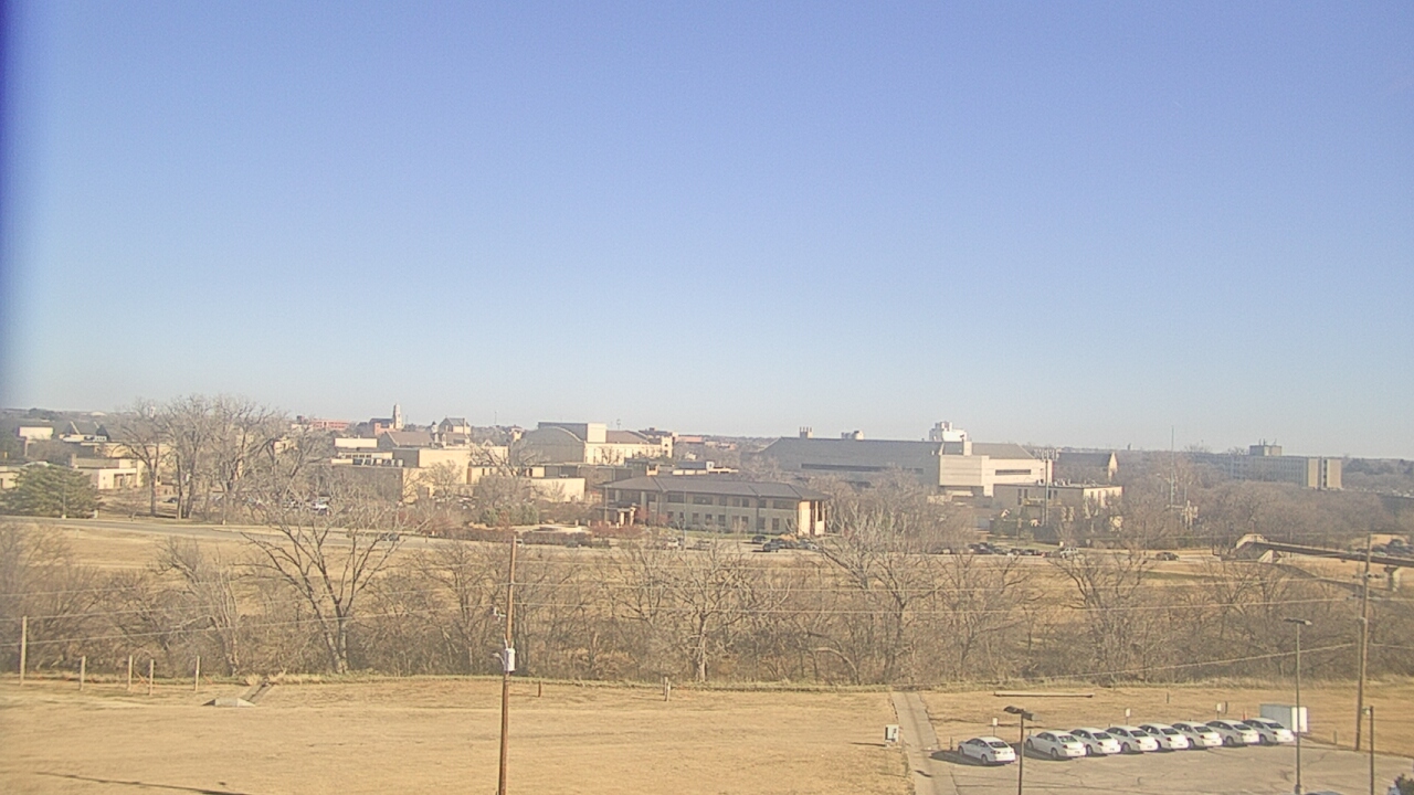 Thumbnail for current weather camera view from Fort Hays State University in Hays, Kansas