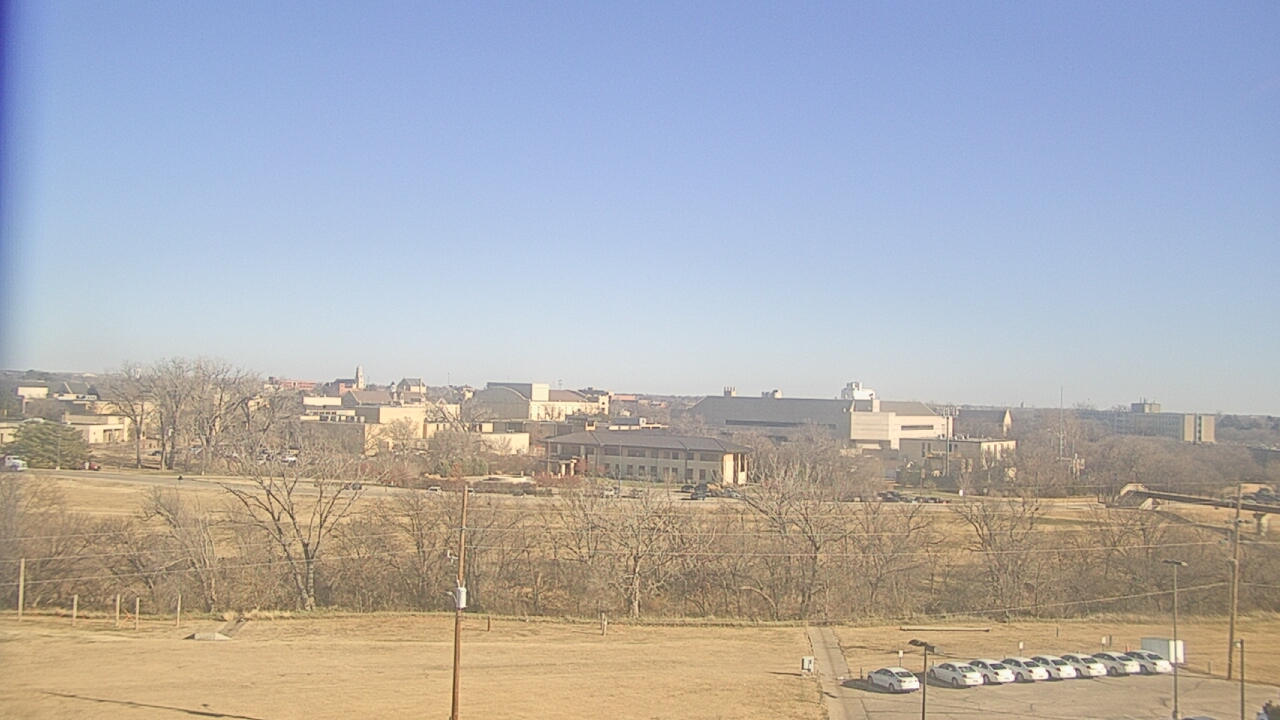 Thumbnail for current weather camera view from Fort Hays State University in Hays, Kansas