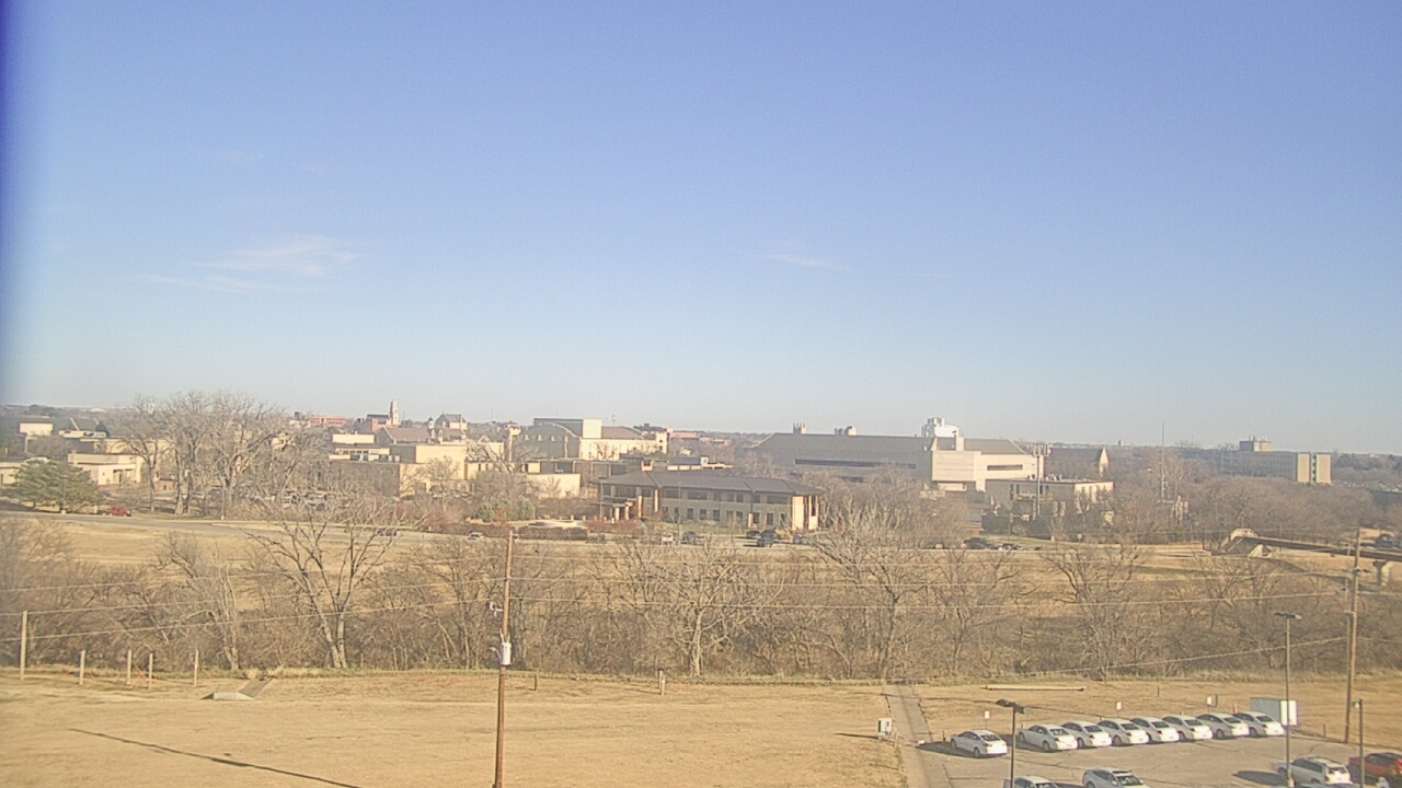 Thumbnail for current weather camera view from Fort Hays State University in Hays, Kansas