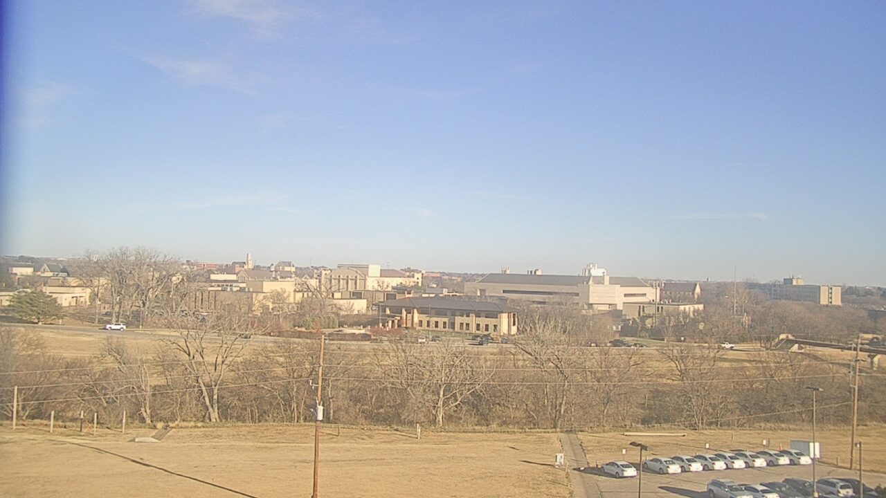 Thumbnail for current weather camera view from Fort Hays State University in Hays, Kansas