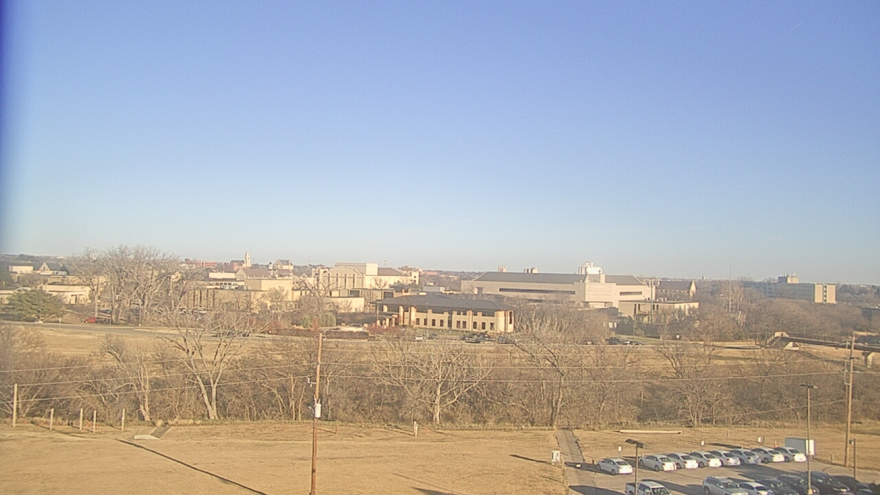 Thumbnail for current weather camera view from Fort Hays State University in Hays, Kansas