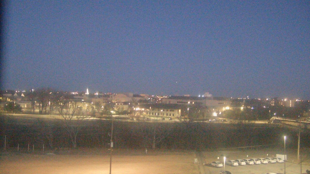Thumbnail for current weather camera view from Fort Hays State University in Hays, Kansas
