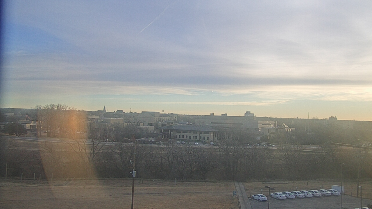 Thumbnail for current weather camera view from Fort Hays State University in Hays, Kansas