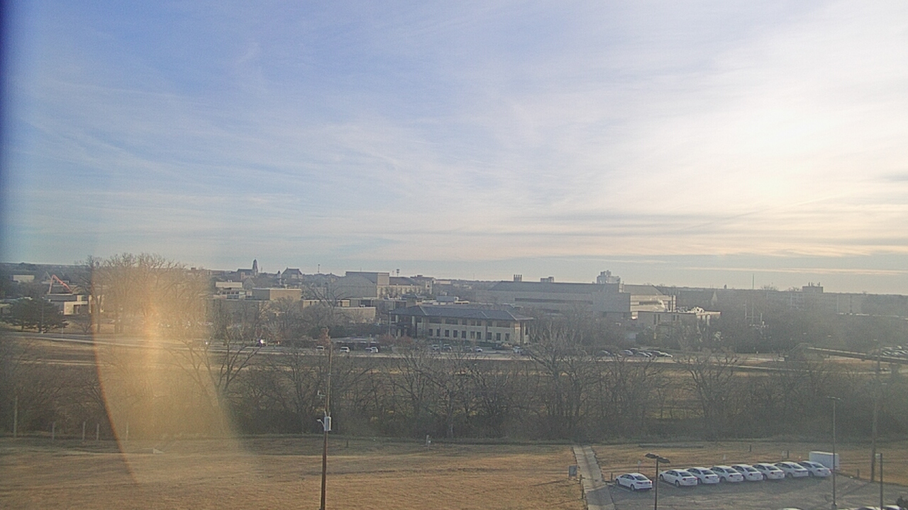 Thumbnail for current weather camera view from Fort Hays State University in Hays, Kansas