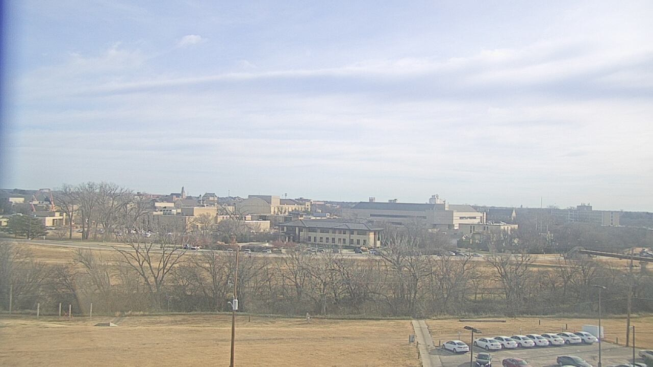 Thumbnail for current weather camera view from Fort Hays State University in Hays, Kansas