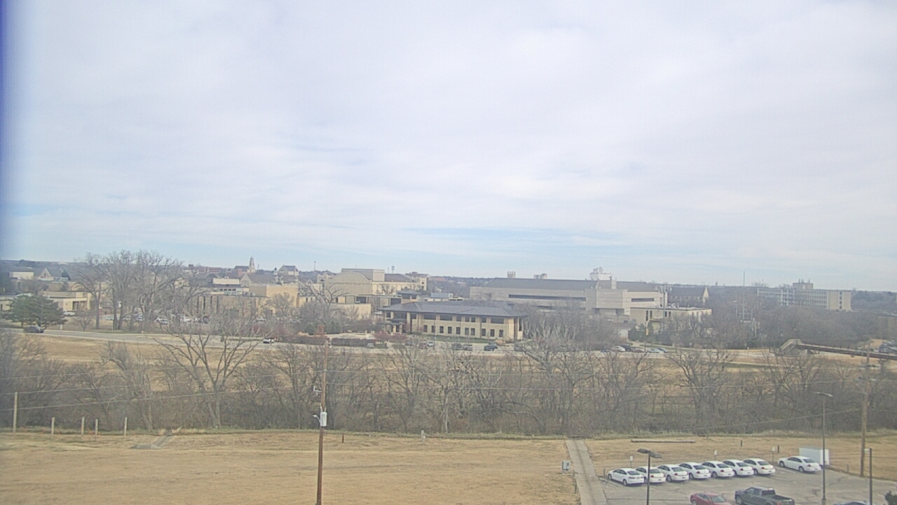 Thumbnail for current weather camera view from Fort Hays State University in Hays, Kansas