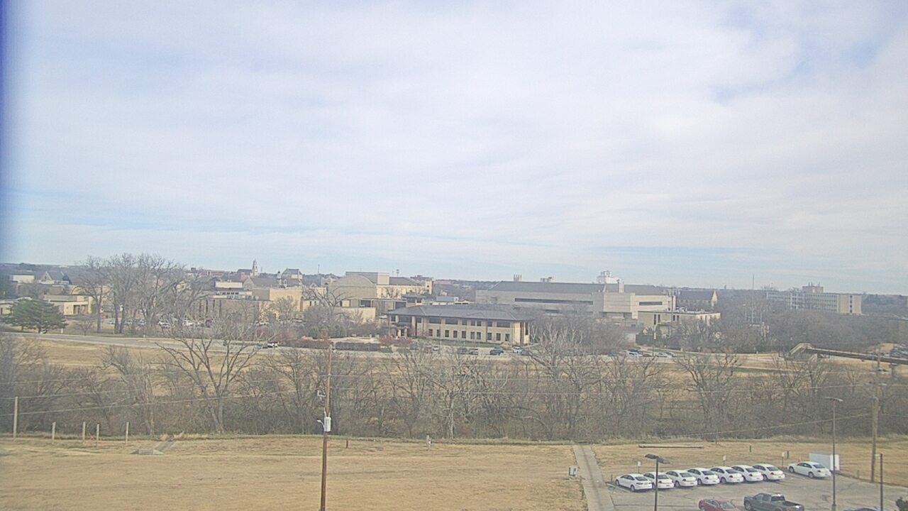 Thumbnail for current weather camera view from Fort Hays State University in Hays, Kansas