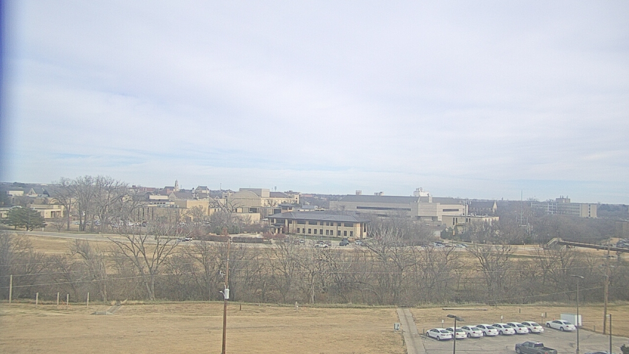 Thumbnail for current weather camera view from Fort Hays State University in Hays, Kansas