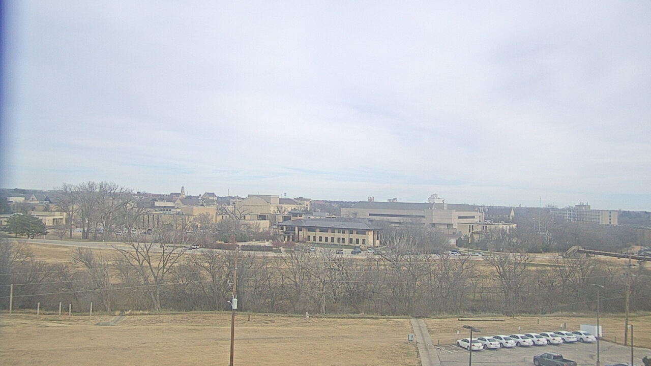 Thumbnail for current weather camera view from Fort Hays State University in Hays, Kansas
