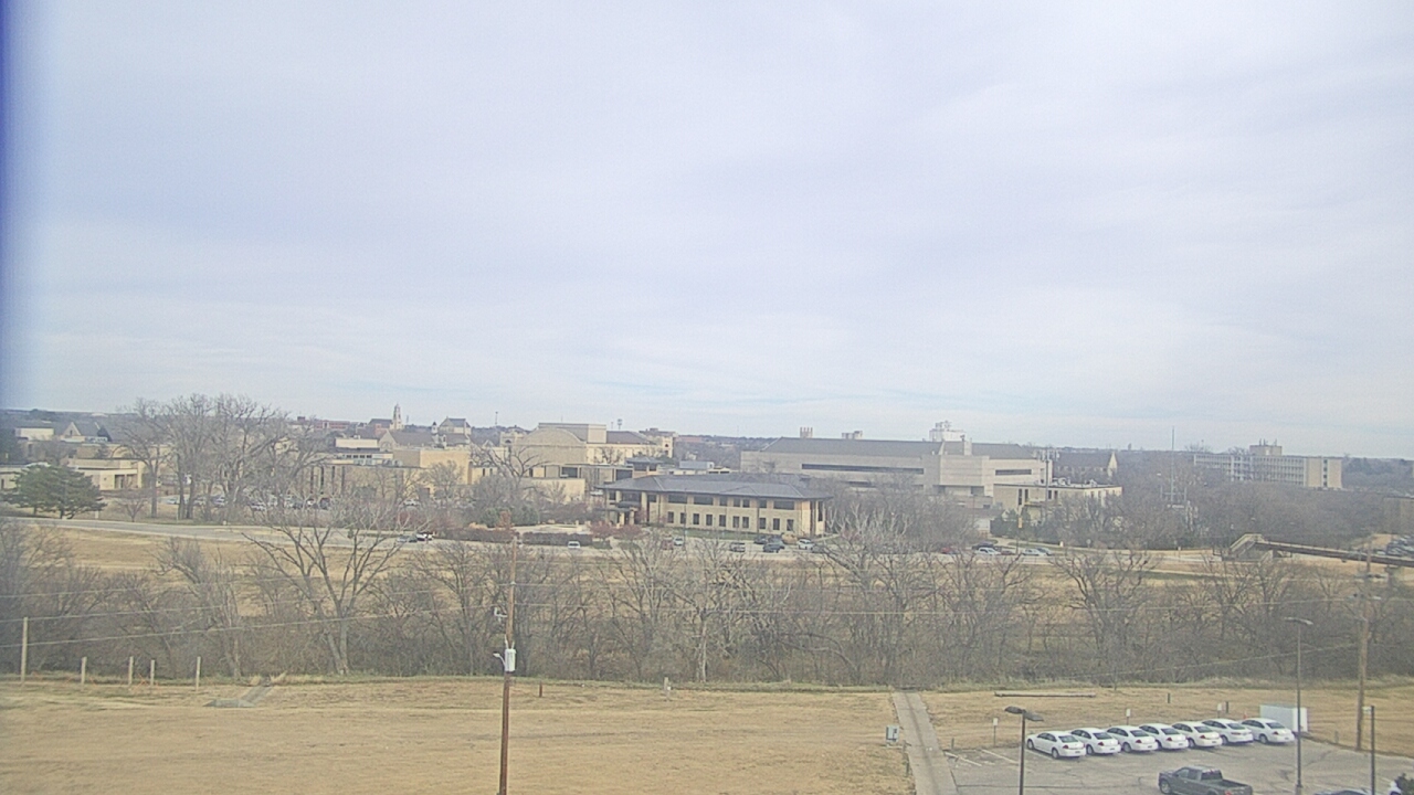 Thumbnail for current weather camera view from Fort Hays State University in Hays, Kansas