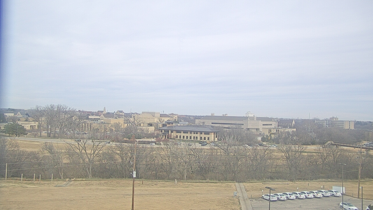 Thumbnail for current weather camera view from Fort Hays State University in Hays, Kansas