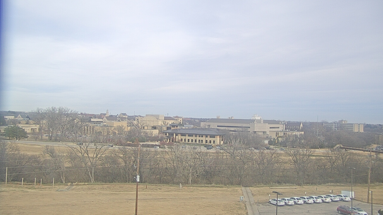 Thumbnail for current weather camera view from Fort Hays State University in Hays, Kansas