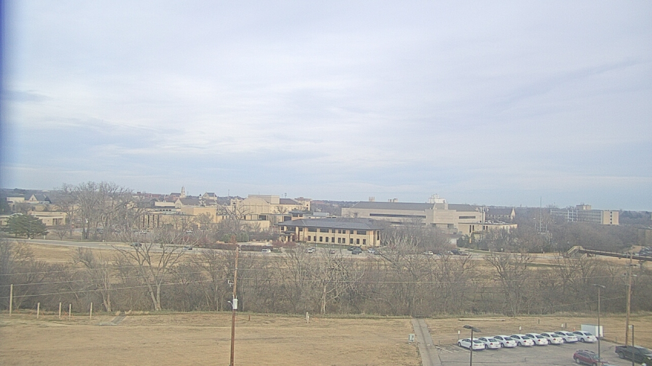 Thumbnail for current weather camera view from Fort Hays State University in Hays, Kansas