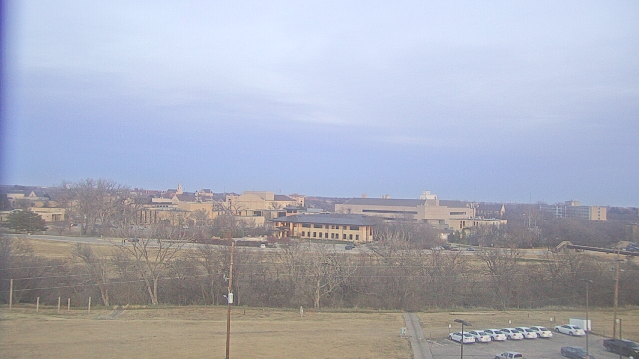 Thumbnail for current weather camera view from Fort Hays State University in Hays, Kansas