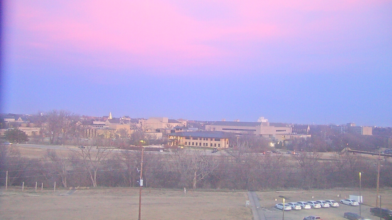 Thumbnail for current weather camera view from Fort Hays State University in Hays, Kansas