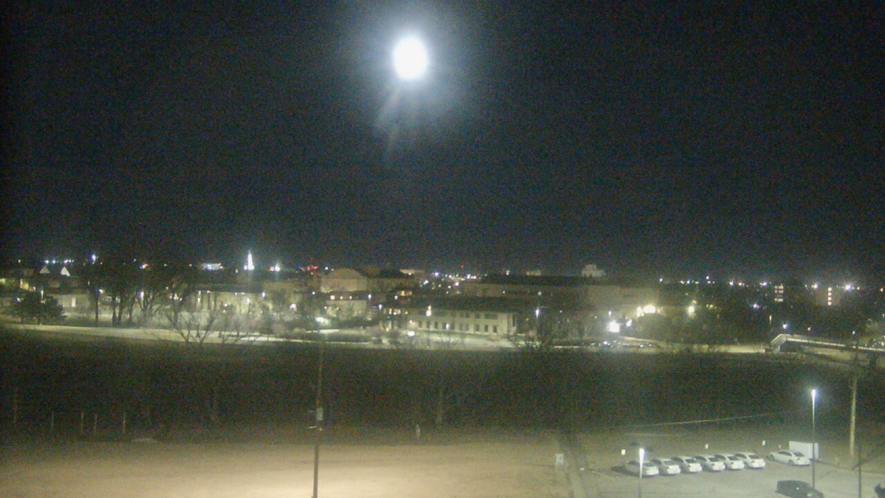 Thumbnail for current weather camera view from Fort Hays State University in Hays, Kansas