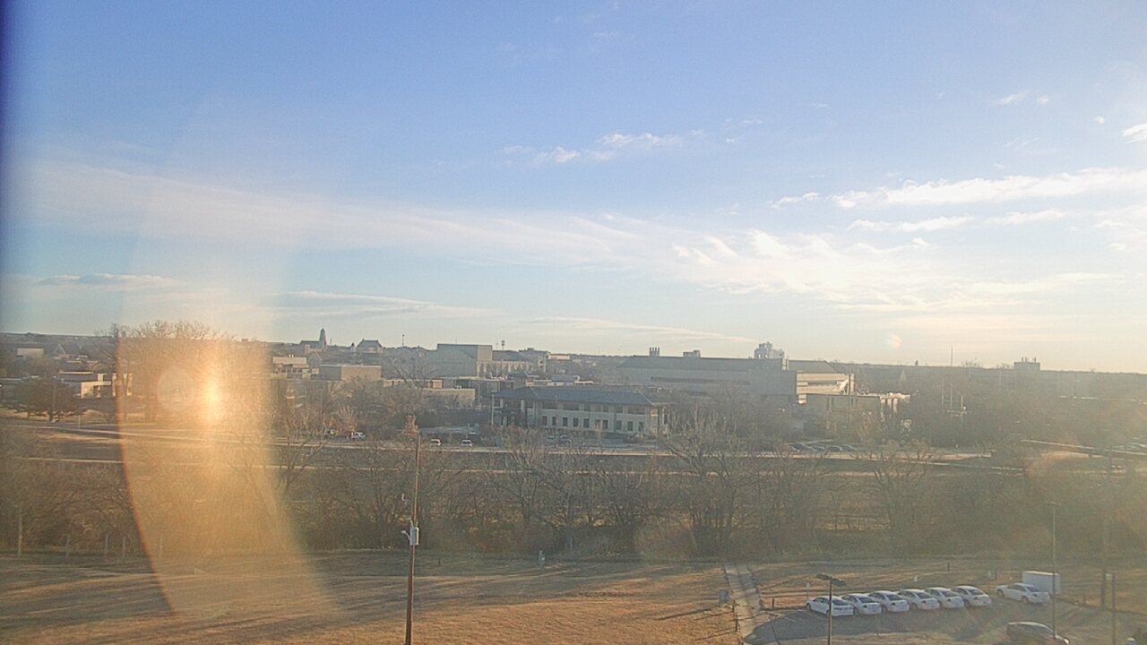 Thumbnail for current weather camera view from Fort Hays State University in Hays, Kansas