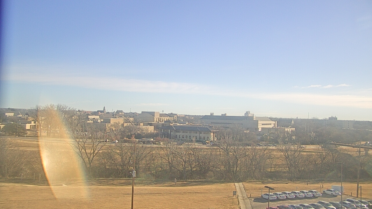 Thumbnail for current weather camera view from Fort Hays State University in Hays, Kansas