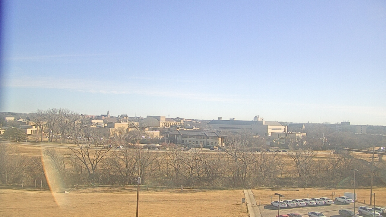 Thumbnail for current weather camera view from Fort Hays State University in Hays, Kansas