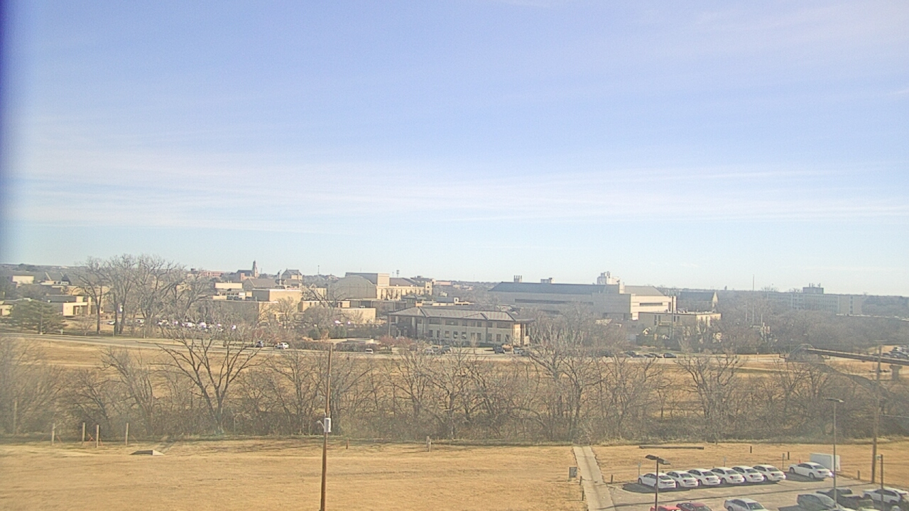 Thumbnail for current weather camera view from Fort Hays State University in Hays, Kansas