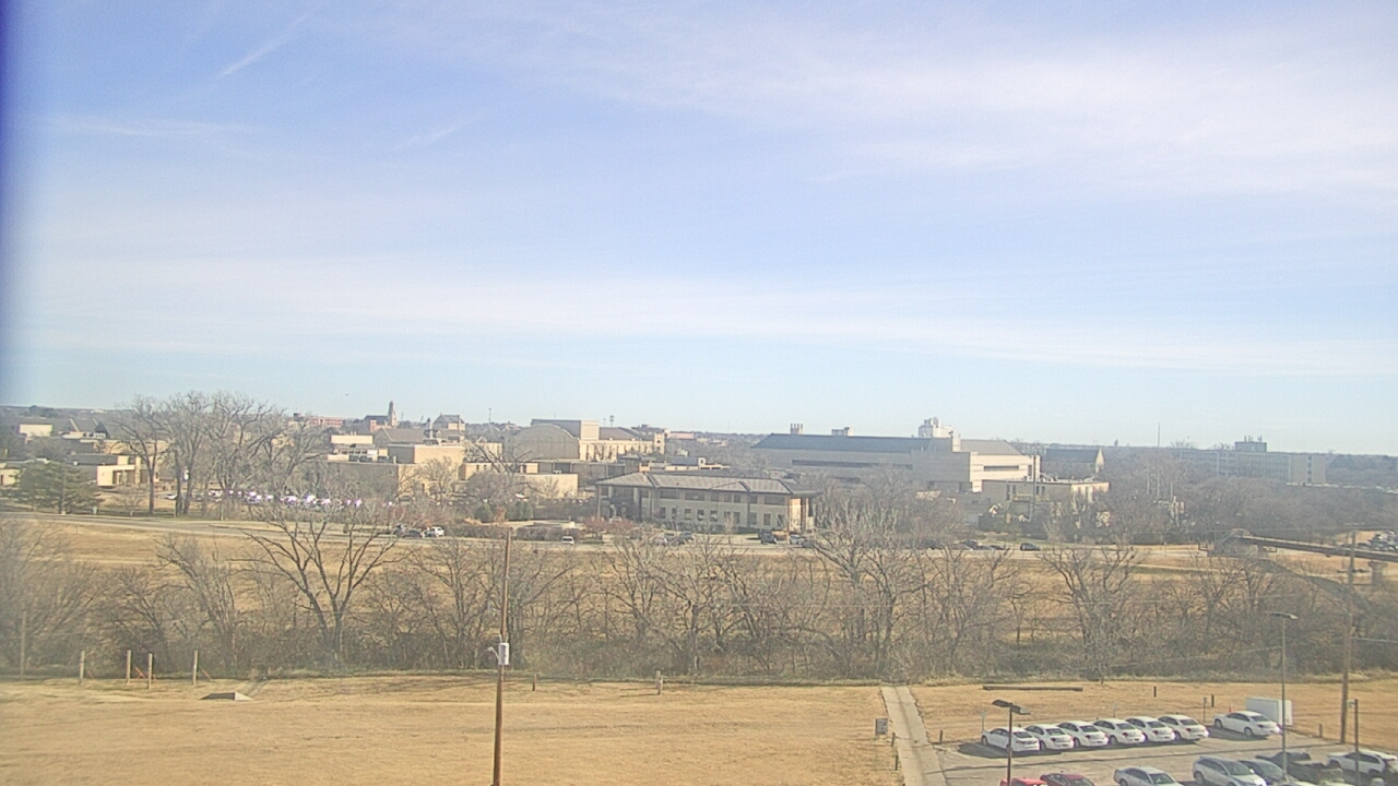 Thumbnail for current weather camera view from Fort Hays State University in Hays, Kansas