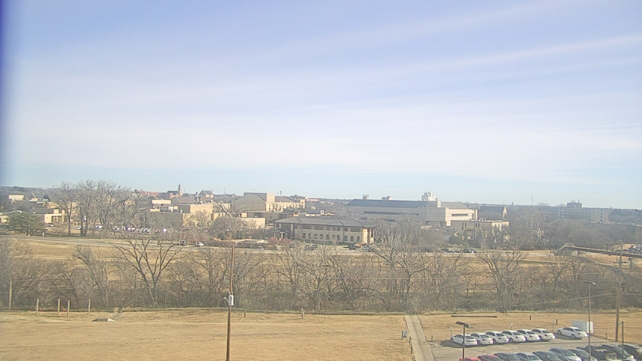 Thumbnail for current weather camera view from Fort Hays State University in Hays, Kansas