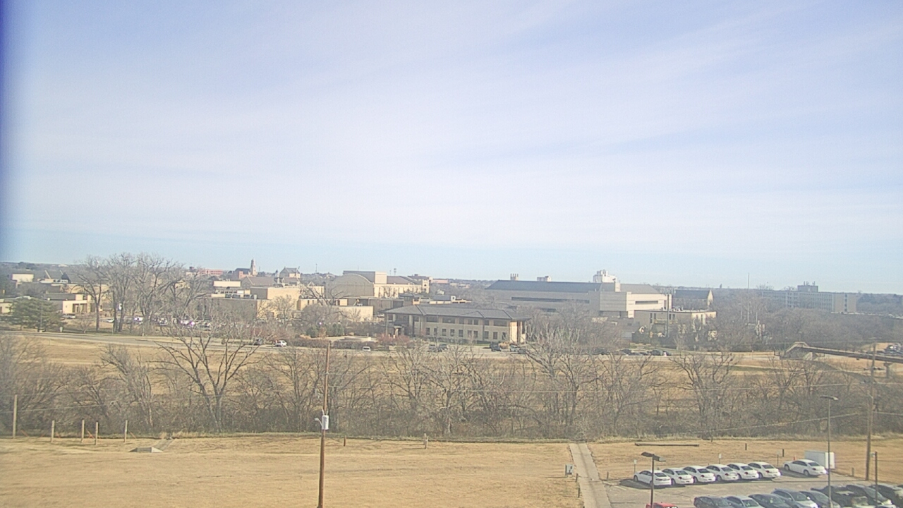 Thumbnail for current weather camera view from Fort Hays State University in Hays, Kansas
