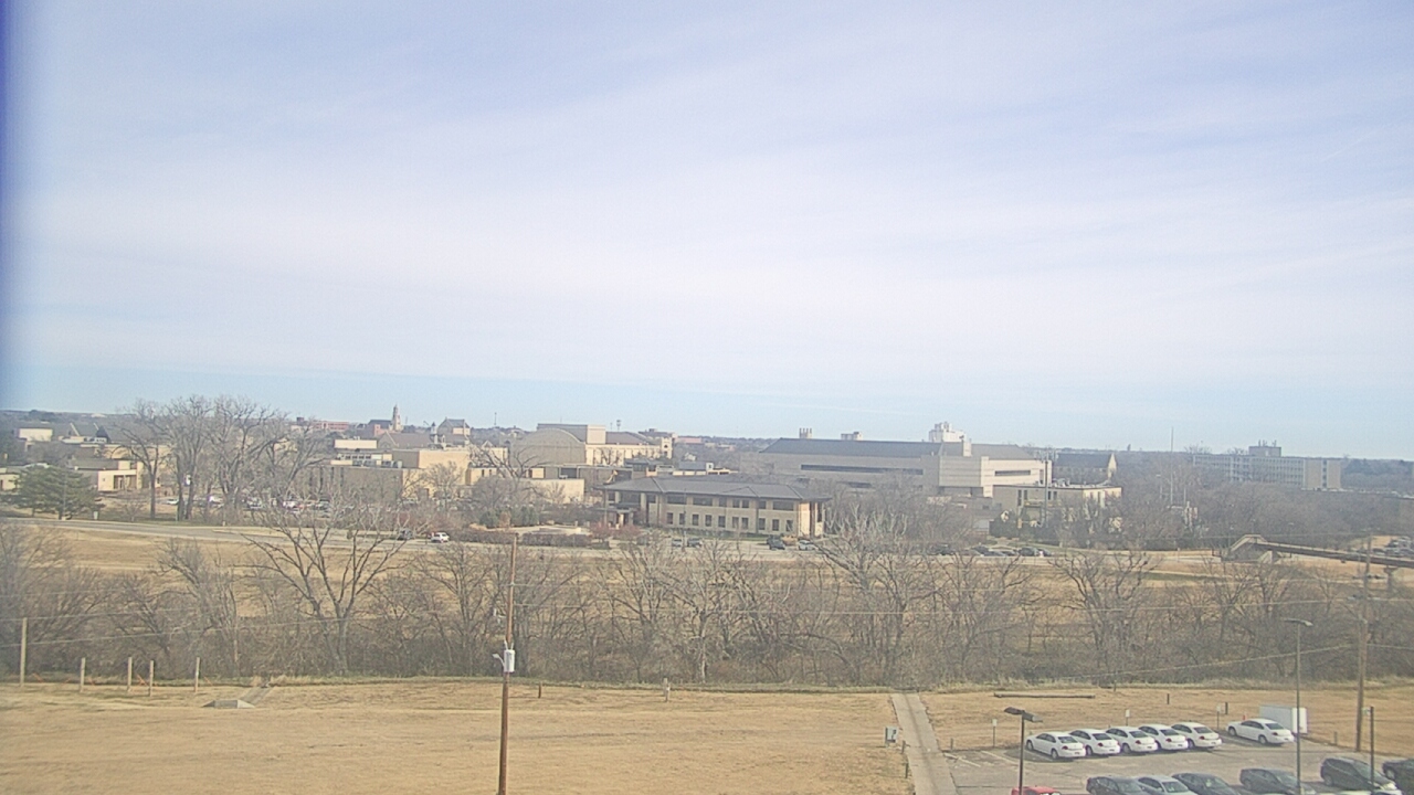Thumbnail for current weather camera view from Fort Hays State University in Hays, Kansas