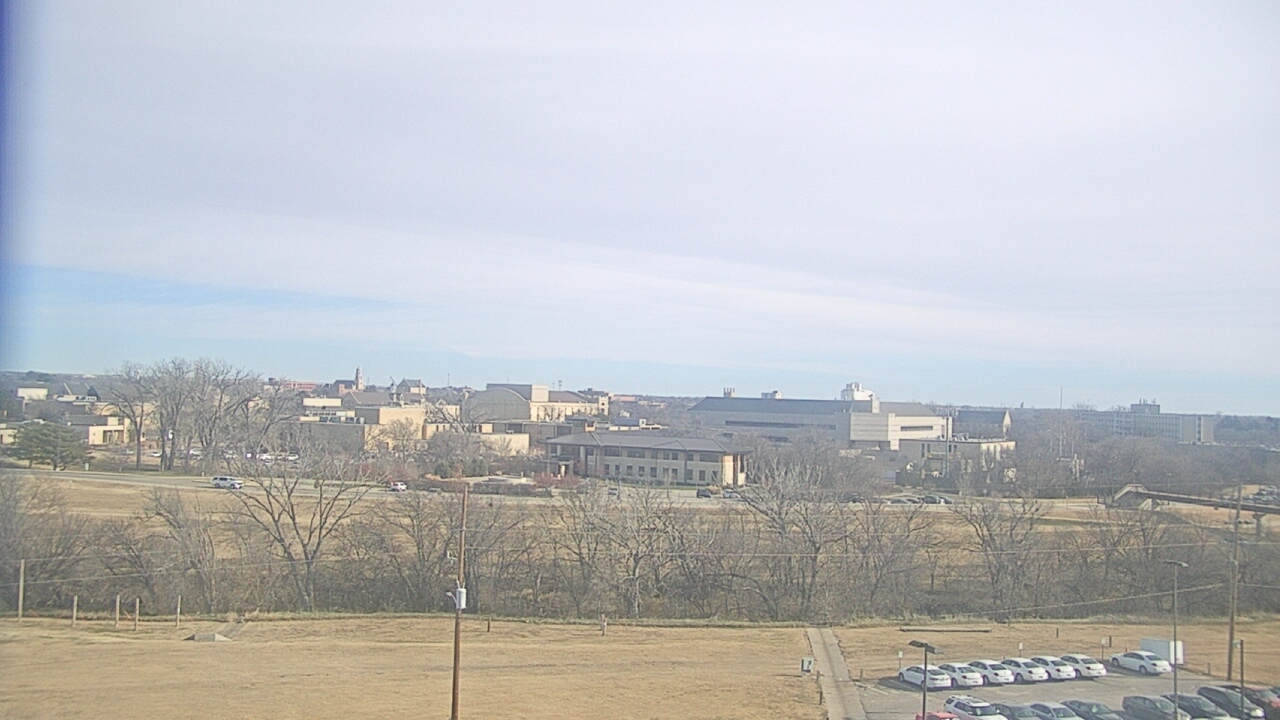 Thumbnail for current weather camera view from Fort Hays State University in Hays, Kansas