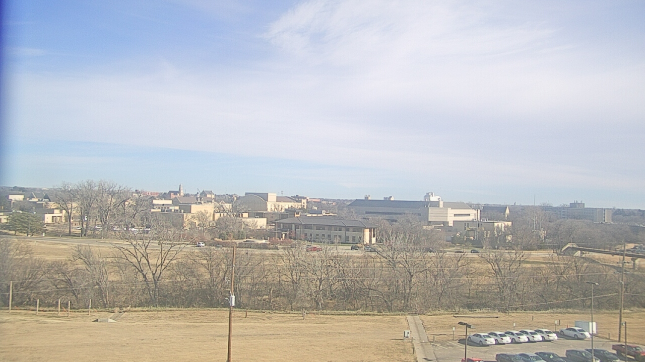 Thumbnail for current weather camera view from Fort Hays State University in Hays, Kansas